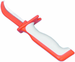 Insulated Skinning Knife, 1000 VAC VDE Certified, Ergonomic Handle