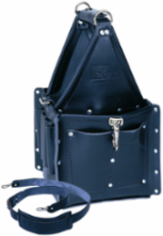 Tuff-Tote™ Ultimate Tool Carrier, Premium Black Leather w/Strap