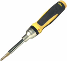 Ratch-a-Nut™ 9-in-1 Screwdriver with Ergonomic Grip, 225 lbs Torque