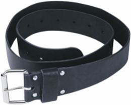 Premium Black Leather Belt 2 Inch x 48 Inch with Lifetime Warranty