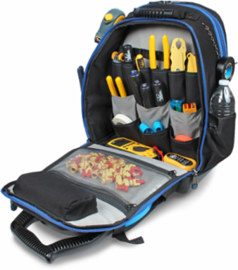 Pro Series 16 Inch x 19 Inch Dual Compartment Backpack with 18 Pockets