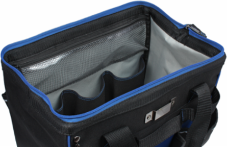 Pro Series Large Mouth Tool Carrier Bag, 13 Inch x 9 Inch x 9-1/2 Inch, 20 Pockets