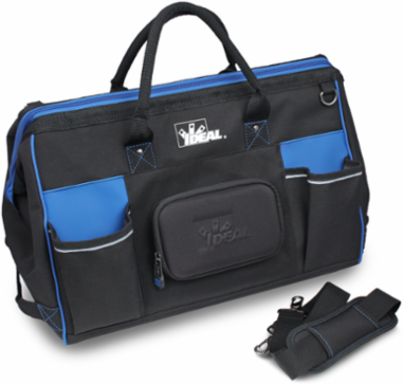 Pro Series Large Mouth Tool Carrier Bag 18 Inch, 26 Pockets, 18x11-1/2x11-1/2 Inch
