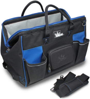Pro Series Large Mouth Tool Carrier Bag 18 Inch, 26 Pockets, 18x11-1/2x11-1/2 Inch