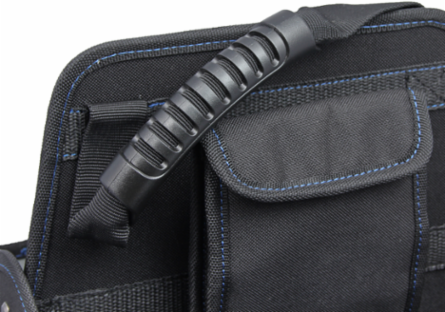 Pro Series Molded Bottom Tool Carrier 12 Inch x 12 Inch x 15 Inch, 32 Pockets