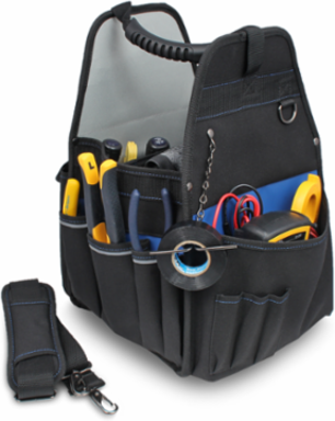 Pro Series Premium Tool Carrier, 34 Pockets, 11 Inch x 12 Inch x 16 Inch