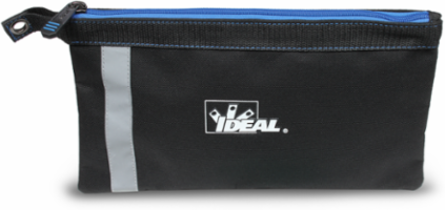 Pro Series Flat Zipper Pouch 12-1/2 Inch x 7 Inch with Grommet Hole