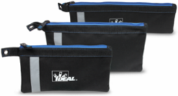 Pro Series Flat Zipper Pouch Set, 3-Pack for Electrical Tools