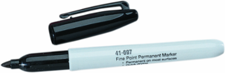 Nylon Marking Pen - Fast-Drying Black Ink for Labels and Marking