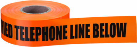 Non-Detectable Underground Caution Tape, 3 Inch x 1,000 Feet, Lead-Free
