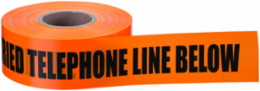 Non-Detectable Underground Caution Tape, 3 Inch x 1,000 Feet, Lead-Free