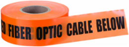 Non-Detectable Underground Caution Tape, Orange, 3 Inch x 1,000 Feet