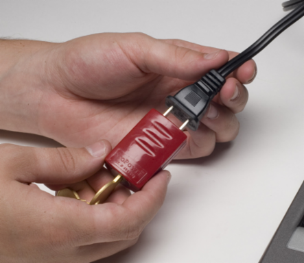 Electric Plug Lockout for 2-3 Prong Plugs, Keyed Security