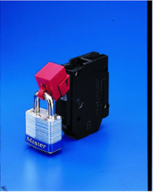 277V Breaker Lockout Cleat, Universal Design for Single-Pole Breakers