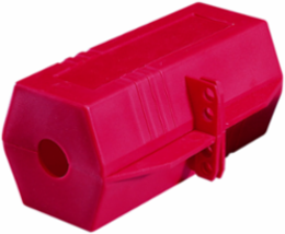 Plug Lockout 220/250V, 3-1/4 Inch x 3-1/4 Inch x 7 Inch