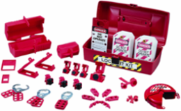 Plant Facility Lockout/Tagout Kit - Polypropylene Toolbox, Safety Features