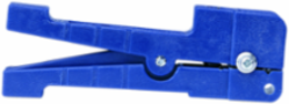 Ringer Shielded Cable Stripper, Stainless Steel, Spring-Loaded Cutting Head