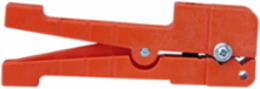 Ringer Shielded Cable Stripper with V-notch Jaw and Stainless Steel Blades