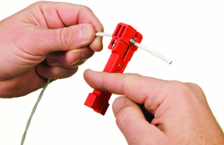 Ringer Shielded Cable Stripper with Stainless Steel Construction