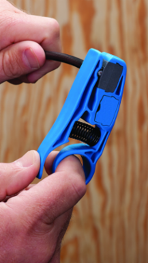 PrepPRO Coax/UTP Cable Stripper, 1/4” x 1/4” Coax Strip Length