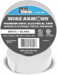 Electrical Tape - Cold & Weather Resistant, Flame Retardant, 3/4 Inch Width