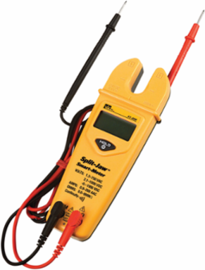 Split-Jaw Smart Meter, Measures 0.9-200AAC, 1.3-750VAC, 2.1-1000VDC