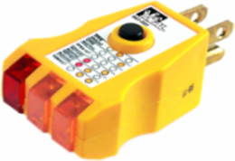 GFCI Receptacle Tester for 120VAC Circuits, 1-Year Warranty