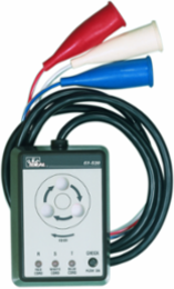 3-Phase Sequence Tester, For Use Up to 600V, Shock Resistant Housing