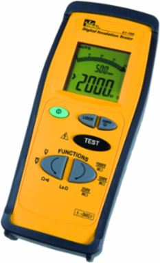 Insulation Tester 250/400/1000V with 2-Year Warranty