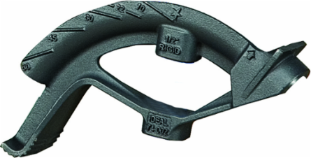 Ductile Iron Bender Head for 3/4 Inch EMT, 1/2 Inch Rigid & IMC