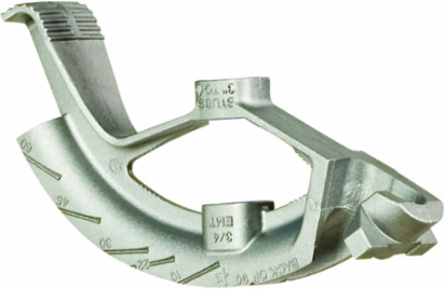 Aluminum Conduit Bender Head 3/4 Inch EMT & 1/2 Inch Rigid/IMC