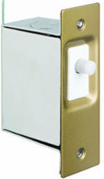 Door Switch Kit, SPST, White, Fits 9/16 Inch x 7/8 Inch Opening