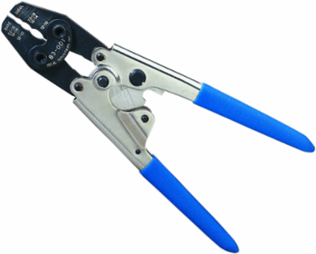Ratchet Crimp Tool for 10–22 AWG Wire with Vinyl-Coated Handles