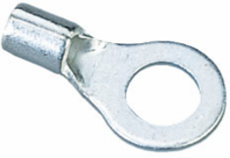 Non-Insulated Ring Terminal 12-10 AWG 1/4 Inch Stud Box of 25