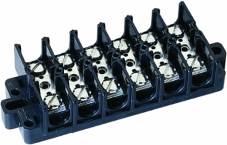 Terminal Strip, 12-Pole, 22-6 AWG
