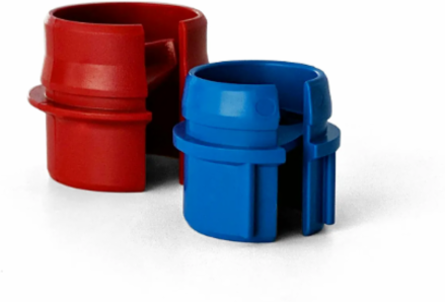 CAN-SNAP NON-METALLIC SNAP-IN CONNECTORS 1/2", JAR OF 50