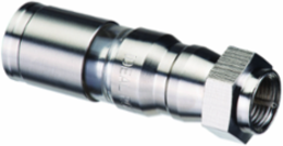 InSITE RG-11 Plenum F Compression Connector - 10 pk, 0-3 GHz, 7/16 Inch Nut Diameter
