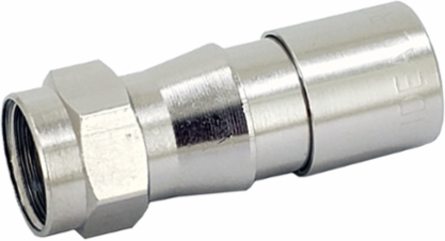 Z6F RG-6 Quad Compression Connector