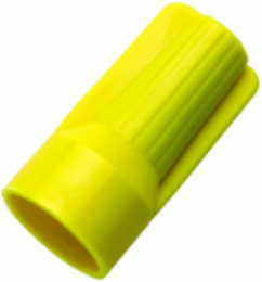 B-CAP Wire Connector, Model B1 Yellow, Box of 100, #20 to #6 Gauge