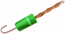 B-CAP® Green Grounding Wire Connector, Box of 50, Low Profile Design