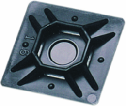 Mounting Pad 1 Inch Adhesive for #6 Screw, UL Recognized