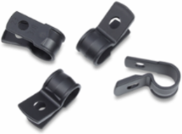 Self-Aligning Cable Clamp 3/8 Inch x 1/2 Inch UV Black #10, 100/Bag