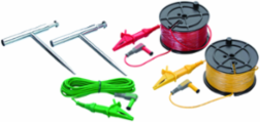 Earth Ground Test Lead Kit for 3-Pole Ground Resistance Testing