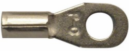 ILSCON Ring Terminal, Conductor Size 2/0, 1/4in Bolt Size, Non-Insulated, Pack of 2