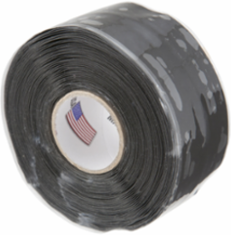 Silicone Tape, Black, 1in Wide, 20ft Roll