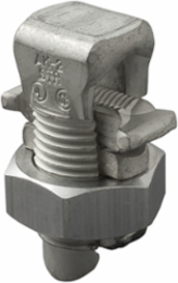 Aluminum Split Bolt, Main Range 6-10, Tap Range 6-10, Tin Plated, UL, CSA, Bag of 1