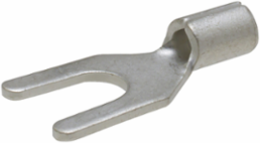 ILSCON Spade Terminal, Conductor Range 18-22, #6 Bolt Size, Non-insulated, Red Color Code, Pack of 50