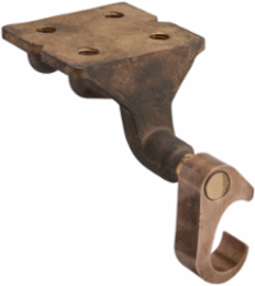 Permaground Copper Grounding Plate, Conductor Range 250-2, 4 Holes, UL
