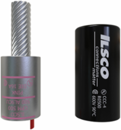 Copper Compression Pigtail Adaptor, Conductor Size 500, Tin Plated, UL, CSA