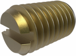 Steel Screw, 1/4-28 x 7/16in, Zinc Plated